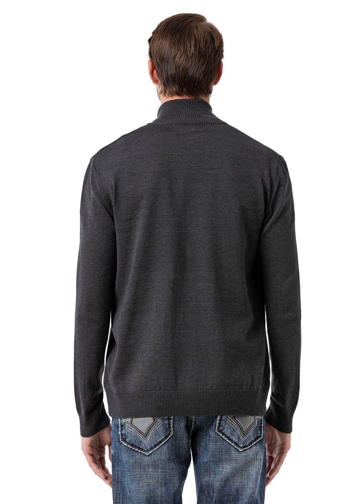 CP282 Men's Cardigan Sweater
