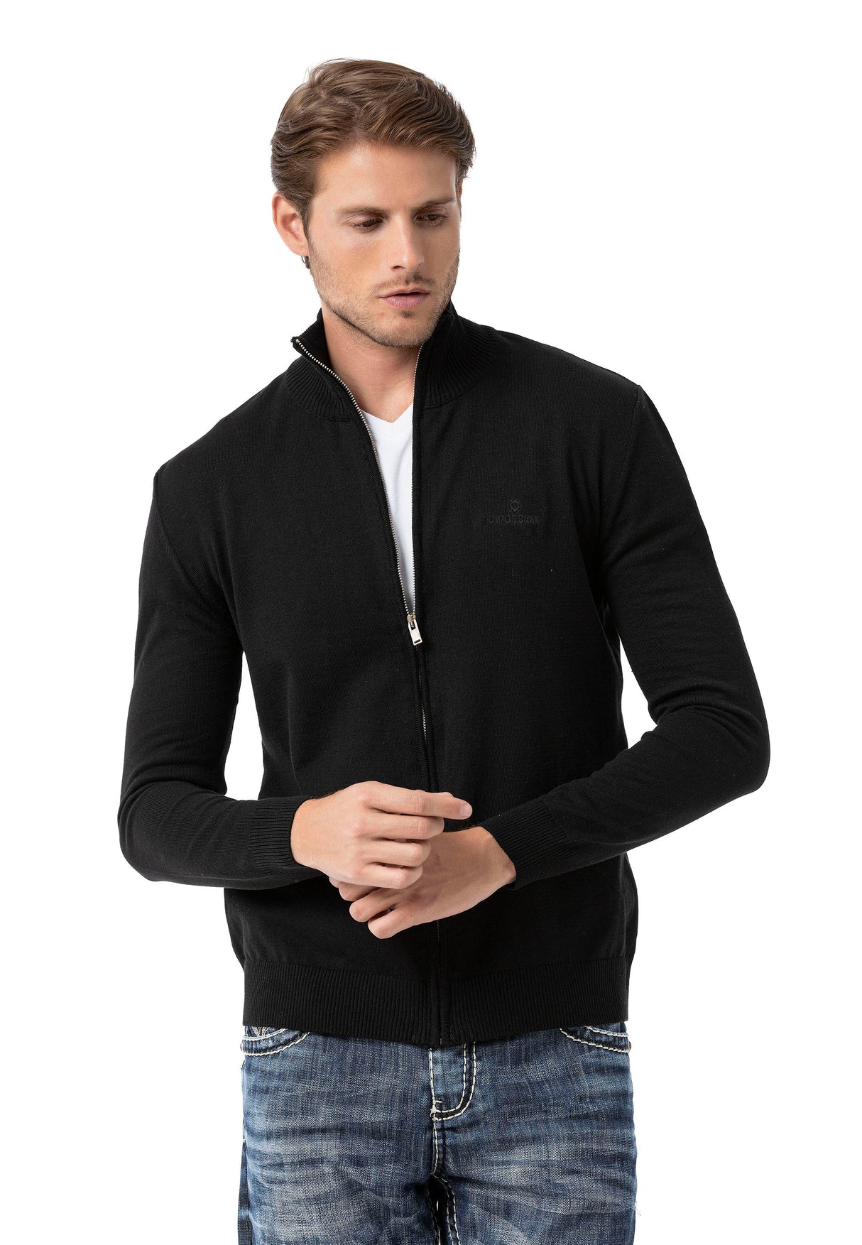 CP282 Men's Cardigan Sweater