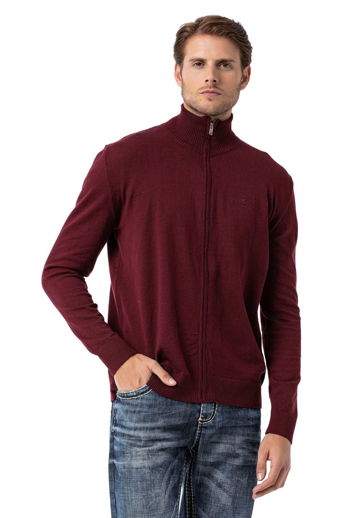 CP282 Men's Cardigan Sweater