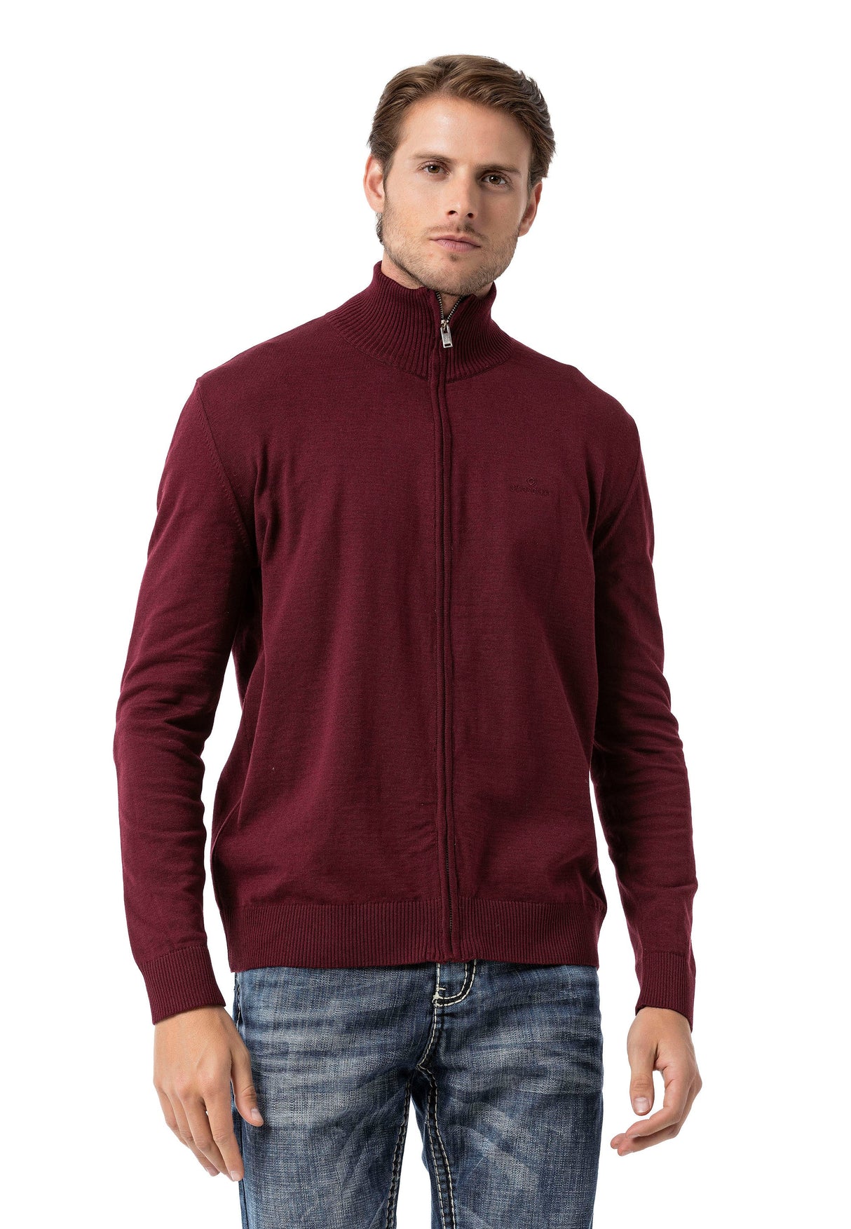 CP282 Men's Cardigan Sweater