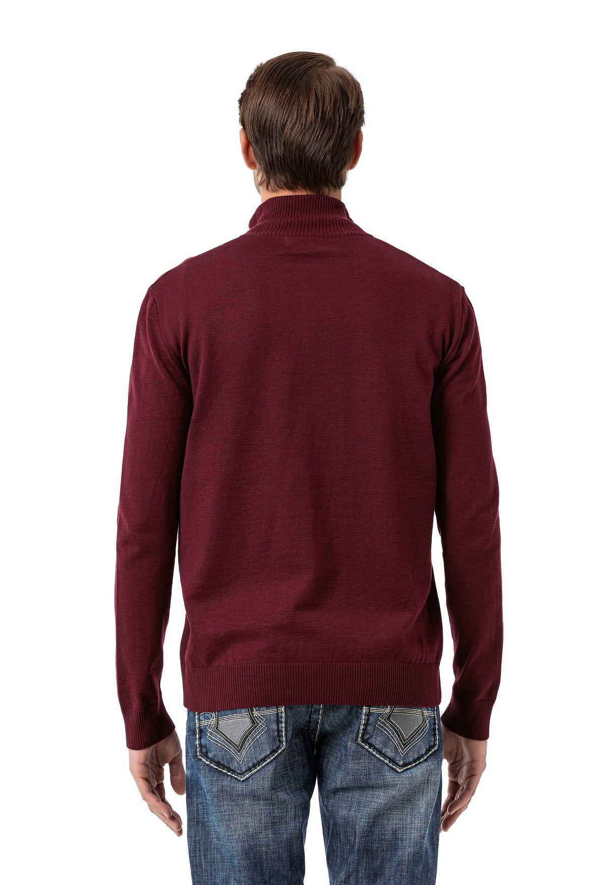 CP282 Men's Cardigan Sweater
