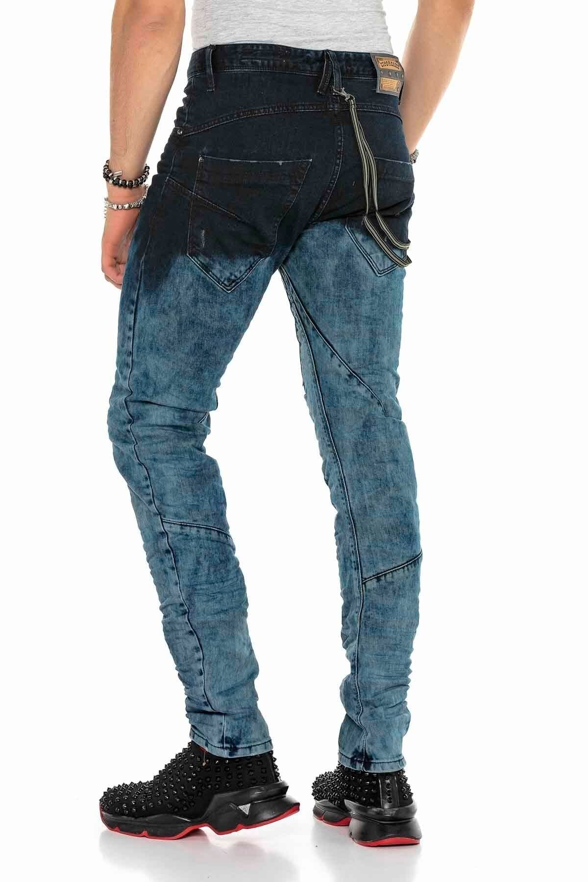 CD155 Men's comfortable jeans in a modern look with a straight fit