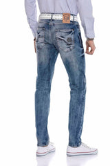 CD319 Men's straight fit jeans