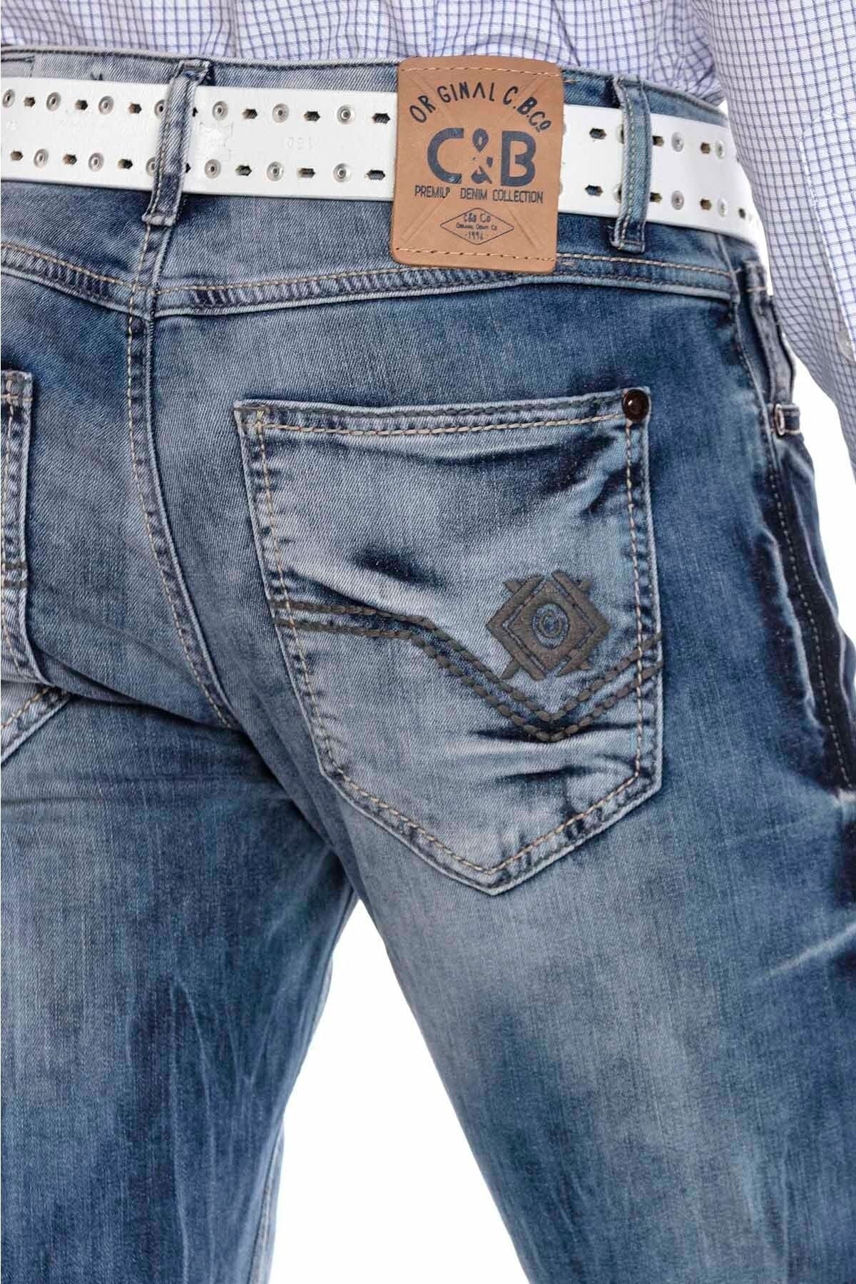 CD319 Men's straight fit jeans