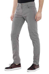 CD372A Men's fabric trousers in a fashionable slim fit cut