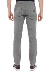 CD372A Men's fabric trousers in a fashionable slim fit cut