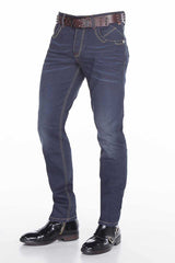 CD381 Men's comfortable jeans with a classic cut
