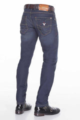 CD381 Men's comfortable jeans with a classic cut