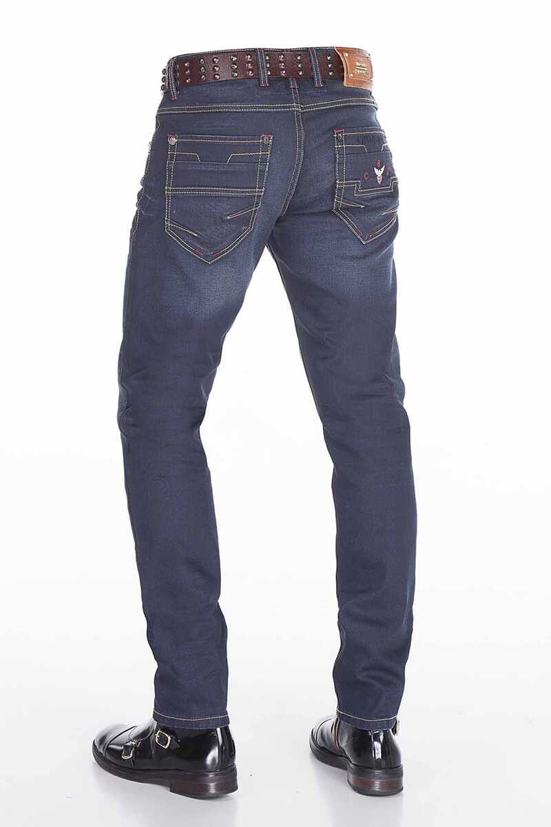 CD381 Men's comfortable jeans with a classic cut