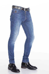 CD389 Men's comfortable jeans in a regular fit