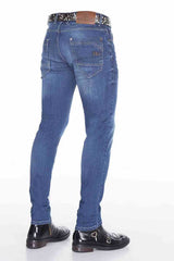 CD389 Men's comfortable jeans in a regular fit