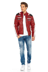 CD394 Men's slim-fit jeans in a washed design
