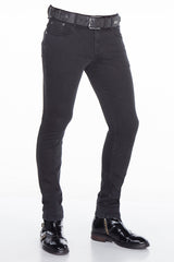 CD403 Men's slim-fit jeans in a classic 5-pocket design