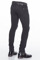 CD403 Men's slim-fit jeans in a classic 5-pocket design