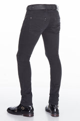 CD403 Men's slim-fit jeans in a classic 5-pocket design