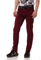 CD479 men's slim-fit jeans in an antique look