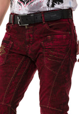 CD479 men's slim-fit jeans in an antique look