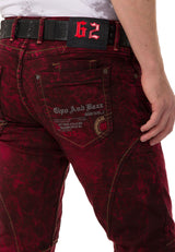 CD479 men's slim-fit jeans in an antique look