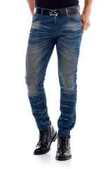 CD492 slim-fit jeans in 5-pocket style