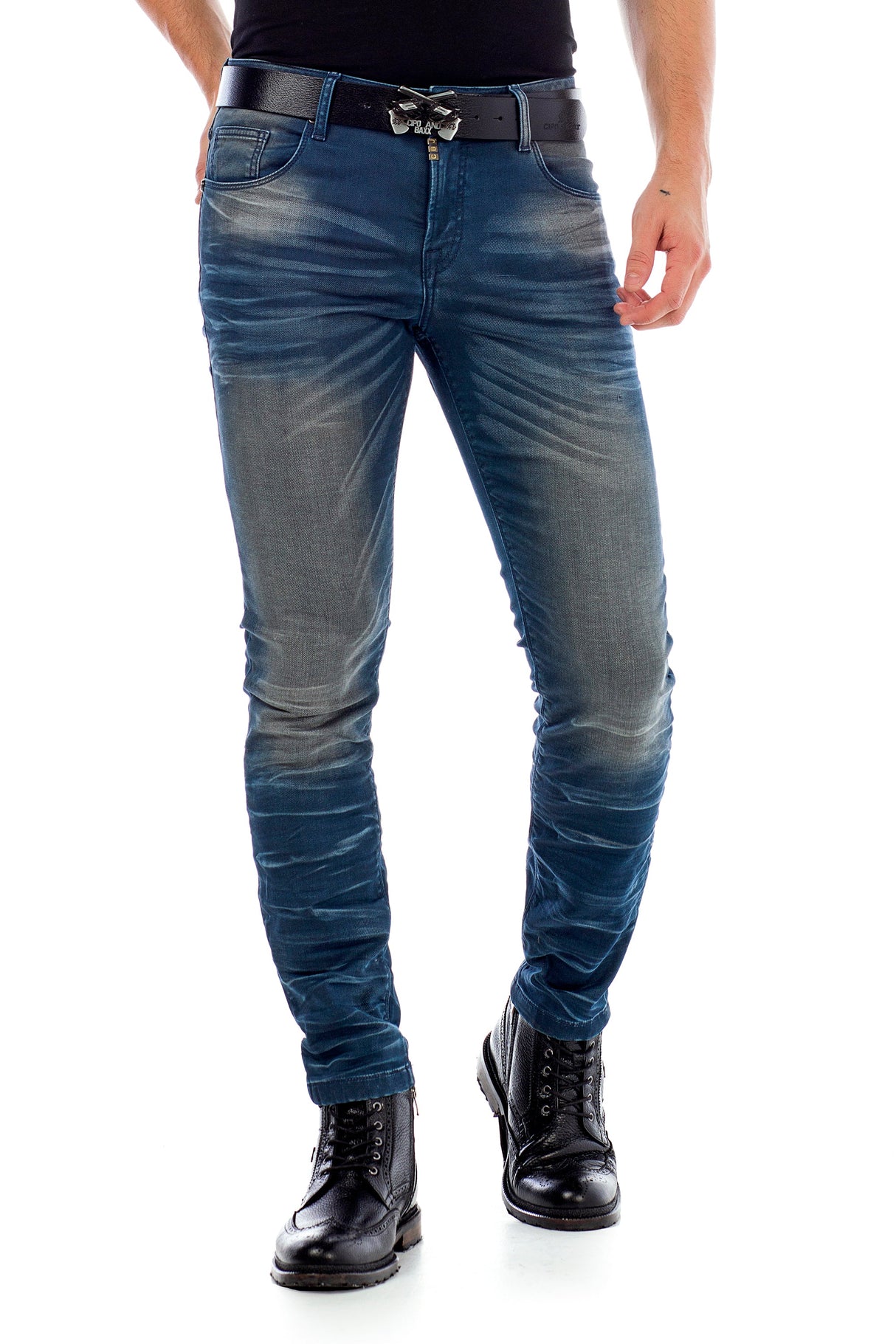 CD492 slim-fit jeans in 5-pocket style