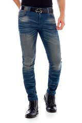 CD492 slim-fit jeans in 5-pocket style