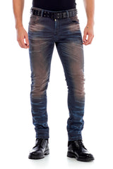 CD492 slim-fit jeans in 5-pocket style