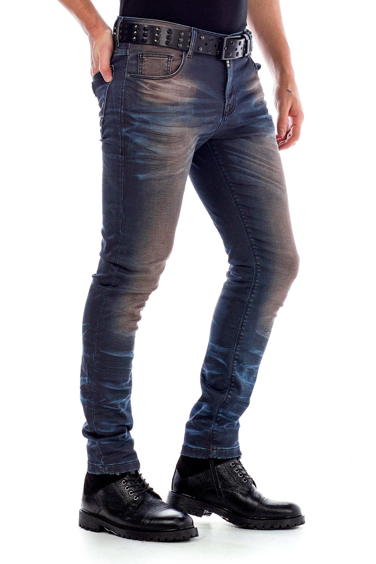 CD492 slim-fit jeans in 5-pocket style