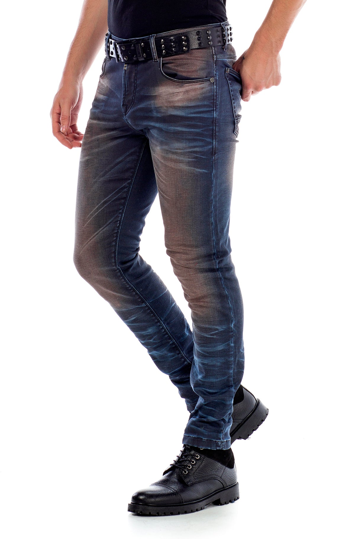 CD492 slim-fit jeans in 5-pocket style