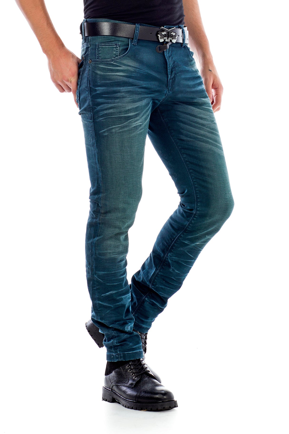 CD492 slim-fit jeans in 5-pocket style