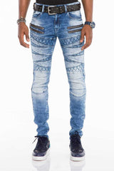 CD505 Men's comfortable jeans in a stylish look with a slim fit