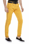CD511 Men's chino trousers with fashionable decorative stitching