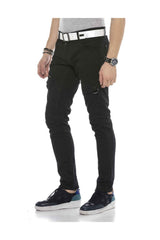 CD566 Men's cargo trousers with slanted cargo pockets