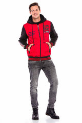 CD569 Men's Jeans Slim Fit Stonewashed Casual Look with thick seams