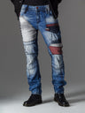CD574 Men's comfortable jeans in an extravagant design