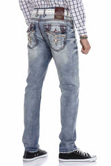 CD612 Men's Straight Fit Jeans in a fashionable design