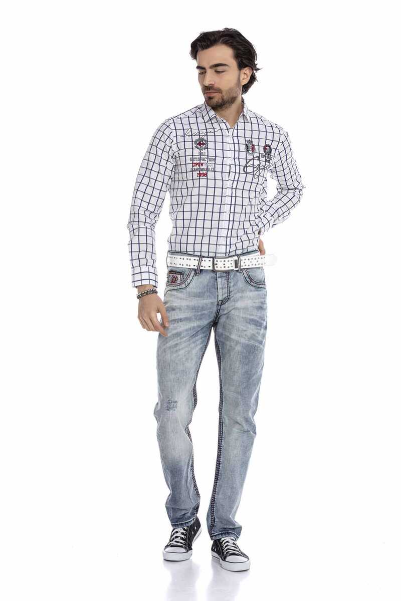 CD612 Men's Straight Fit Jeans in a fashionable design