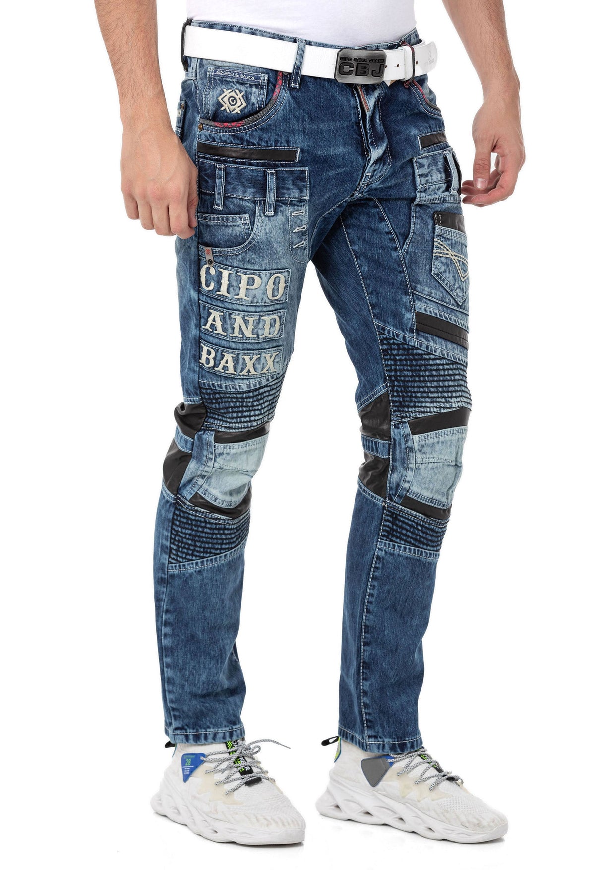 CD637 Men's comfortable jeans in a cool look