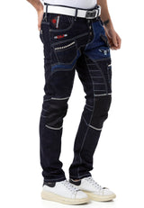 CD639 Men's Straight Fit Jeans in a stylish design