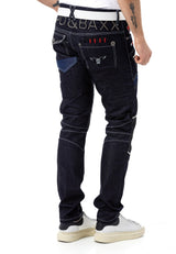 CD639 Men's Straight Fit Jeans in a stylish design