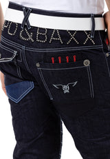 CD639 Men's Straight Fit Jeans in a stylish design