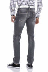 CD668 Men's comfortable jeans in a modern straight fit