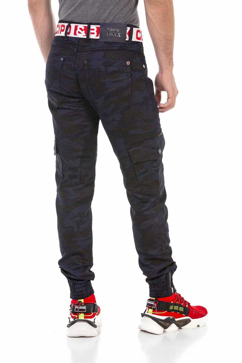 CD690 Men's Straight Fit Jeans with great cargo pockets