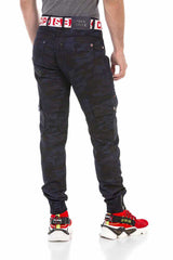 CD690 Men's Straight Fit Jeans with great cargo pockets