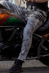 CD732 Men's Comfortable Jeans in an Extravagant Look