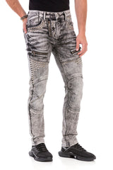 CD732 Men's Comfortable Jeans in an Extravagant Look