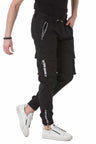 CD788 Men's cargo trousers in a sporty look