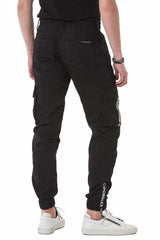CD788 Men's cargo trousers in a sporty look