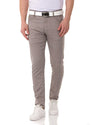CD841 Men's fabric trousers in a fashionable slim fit cut