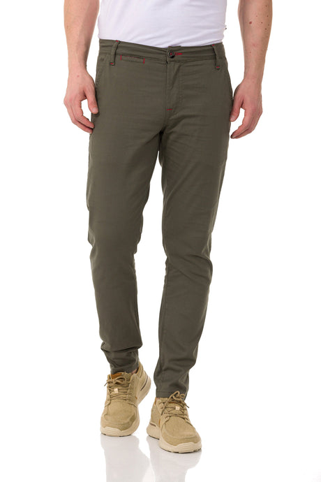 CD842 Men's Jeans – Stylish Regular Fit Denim with striking details