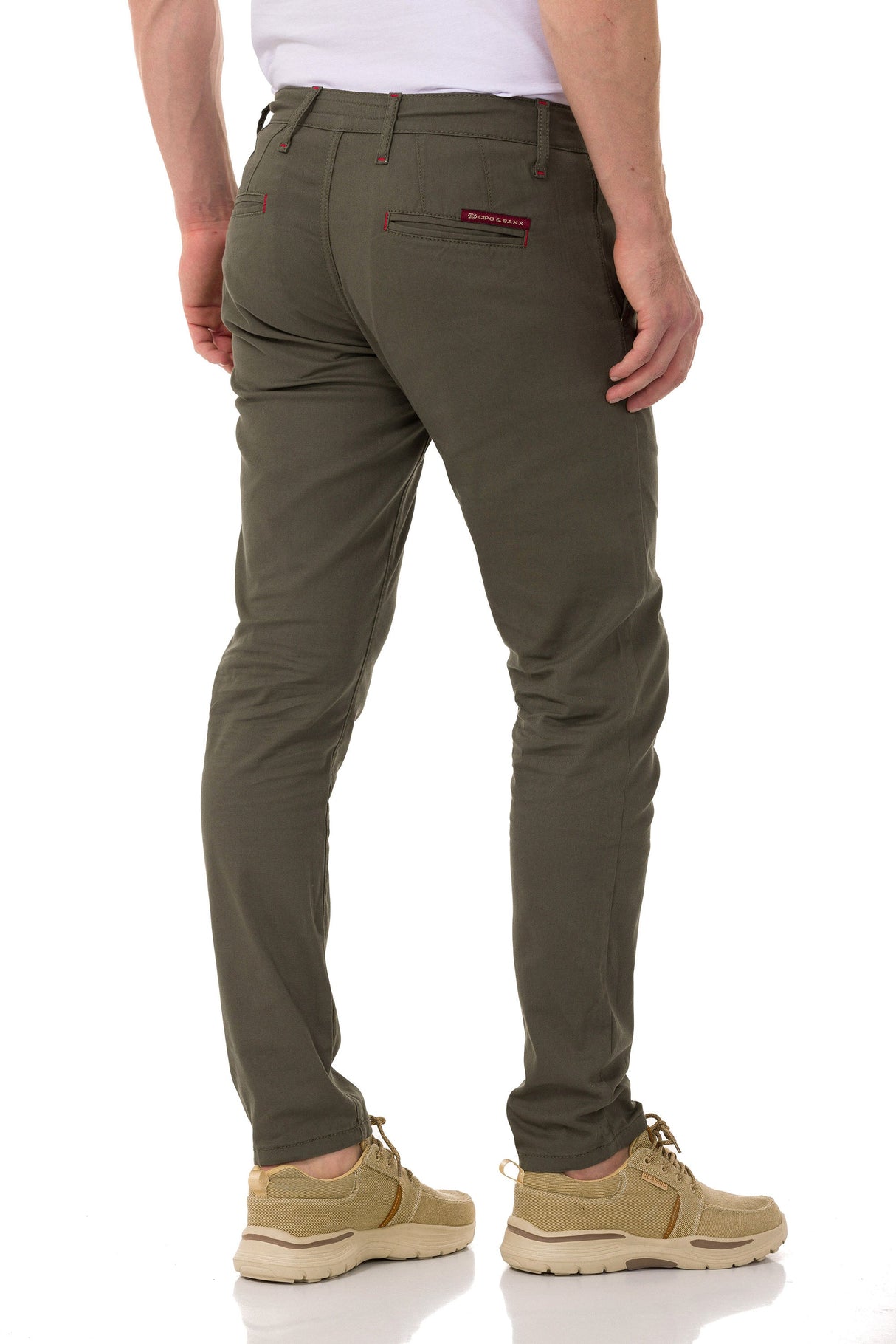 CD842 Men's Jeans – Stylish Regular Fit Denim with striking details